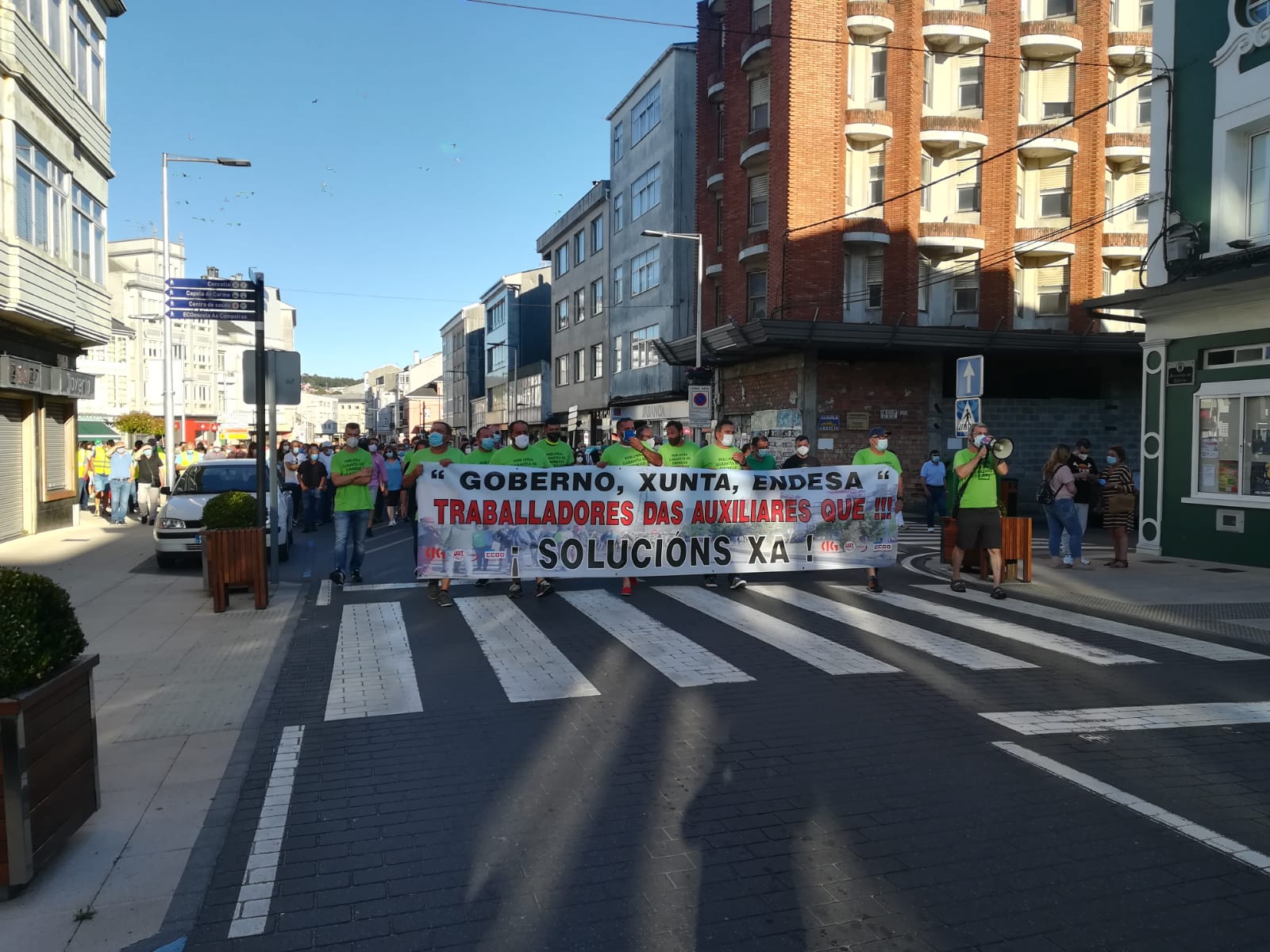 As Pontes Mobilízase Para Esixir Unha Transición Xusta Que Pasa Por ...